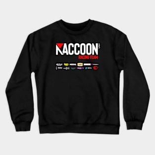 Raccoon Racing Crewneck Sweatshirt